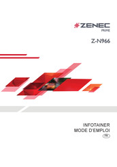 ZENEC Prime Z-N966 Mode D'emploi
