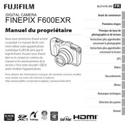 FujiFilm FINEPIX F600EXR Manuel Du Propriétaire