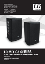 LD Systems MIX 6 A G3 Manuel D'utilisation