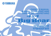 Yamaha Big Bear YFM400FPR 2002 Manuel Du Propriétaire