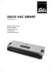 SOLIS VAC SMART Mode D'emploi