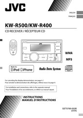 JVC KW-R400 Manuel D'instructions