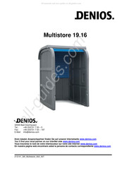 Denios Multistore 19.16 Mode D'emploi