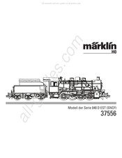 marklin 37556 Mode D'emploi