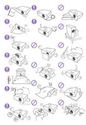 BenQ MX720 Guide De Démarrage Rapide