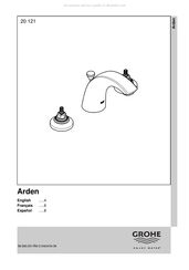 Grohe Arden 20 121 Instructions D'installation
