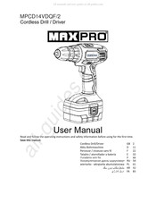 MaxPro MPCD14VDQF/2 Mode D'emploi