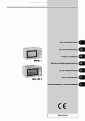 Fimar MC/1451 Emploi Et Entretien