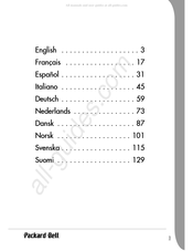 Packard Bell Smart TV32 Mode D'emploi