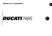 Ducati 749S 2002 Manuel D'utilisation Et Entretien