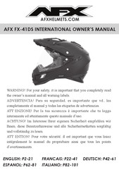 AFX FX-41DS Mode D'emploi