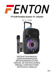 Fenton FT12JB Manuel D'instructions