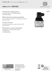 S+S Regeltechnik PREMASGARD SHD 400 U VA 10 Notice D'instructions