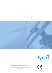 Avanti SHARK L Manuel D'utilisation Et D'installation