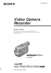 Sony Handycam Vision CCD-TRV82 Mode D'emploi