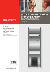Thermor Riva 4 Notice D'installation Et D'utilisation