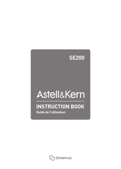 Dreamus Astell&Kern A&futura SE200 Moon Guide De L'utilisateur
