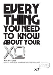 Xo XOI INSERT XOI4515KSE Manuel D'utilisation