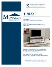 Monarch Specialties MONI2822 Instructions D'assemblage