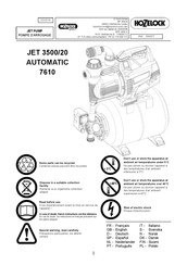 Hozelock JET 3500/20 Automatic Manuel D'utilisation