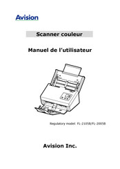 Avision FL-2105B Manuel De L'utilisateur