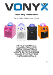 Vonyx SBS50P Manuel D'instructions