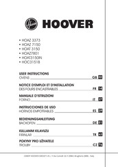 Hoover 33702348 Notice D'emploi Et D'installation