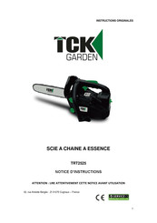 TCK TRT2525 Notice D'instructions