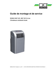REMKO MKT 251 Guide De Montage Et De Service