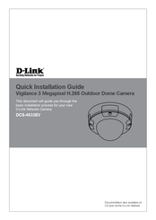 D-Link DCS-4633EV Guide D'installation Rapide