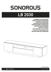 Sonorous LB 2030 Instructions De Montage