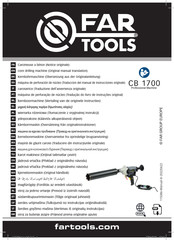 Far Tools CB 1700 Notice Originale