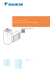 Daikin Altherma 3H MT ECH2O Guide De Référence Installateur