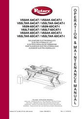 Rotary V65AK-60CAT Traduction Des Instructions Originales