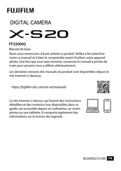 FujiFilm X-S20 Manuel D'instructions