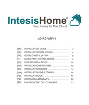 IntesisHome LG-RC-WIFI-1 Guide D'installation