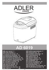 Adler europe AD 6019 Mode D'emploi