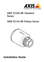 Axis Communications F2105-RE Guide D'installation