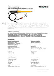 Testec TT-HVP 15HF Instructions D'utilisation