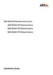 Axis Communications M5065 PTZ Guide D'installation