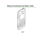 Nokia 7260 Manuel D'utilisation