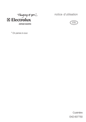 Electrolux ARTHUR MARTIN EKD 607750 Notice D'utilisation