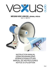 Vexus Audio MEG060 Notice D'utilisation