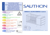 SAUTHON MIMOSA 74101A Livret Technique