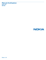 Nokia RM-962 Manuel D'utilisation