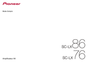 Pioneer SC-LX86 Mode D'emploi