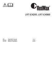 RedMax LRT-EX200 Manuel D'utilisation