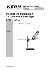 KERN Optics OZL 961 Instructions D'utilisation