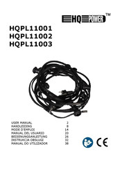 HQ Power HQPL11003 Mode D'emploi