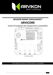 ARVIKON SMART CARAVANING ARVICORE Guide D'installation